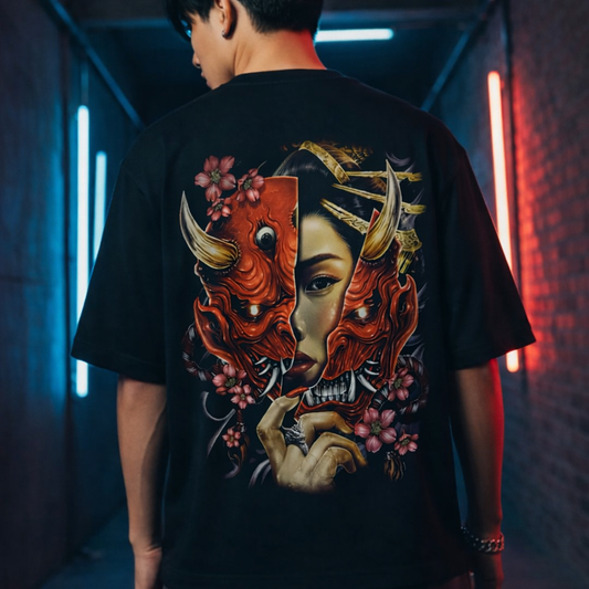 3D Printed Oversized T-shirt with Real Metal Pins