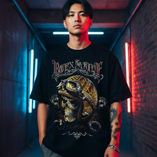 3D Printed Oversized T-shirt with Real Metal Pins